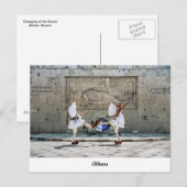 Wijziging van de wacht briefkaart (Voorkant / Achterkant)