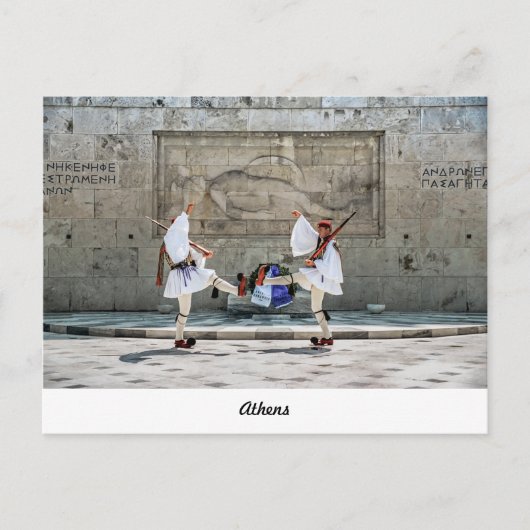 Wijziging van de wacht briefkaart (Voorkant)