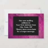 Wijziging van het adres dat we hebben verplaatst,  aankondiging (Achterkant)