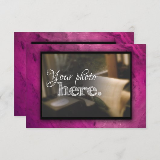 Wijziging van het adres dat we hebben verplaatst,  aankondiging (Voorkant / Achterkant)