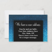 Wijziging van het adres dat we hebben verplaatst,  aankondiging (Achterkant)