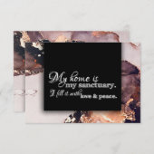 Wijziging van het adres dat we hebben verplaatst,  aankondiging (Voorkant / Achterkant)