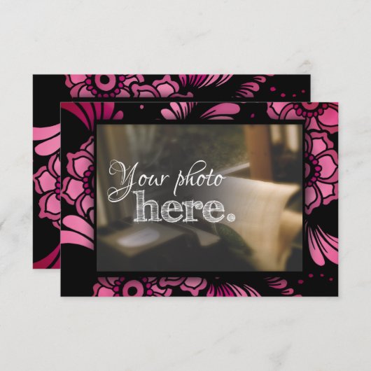 Wijziging van het adres dat we hebben verplaatst,  aankondiging (Voorkant / Achterkant)