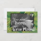 Wijziging van het adres dat we hebben verplaatst, aankondiging (Voorkant)