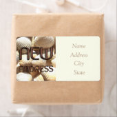 Wijziging van het adres van de zomerschalen Funny  Etiket (Insitu)