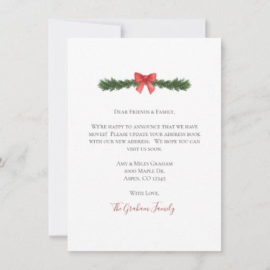 Wijziging van het adressenbestand voor prettige ke kaart (Achterkant)