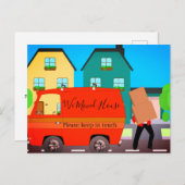 Wijziging van het Briefkaart Aangepast adressenbes (Voorkant / Achterkant)