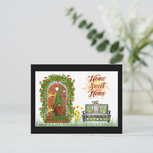 Wijziging van het Briefkaart Adres (Staand voorkant)