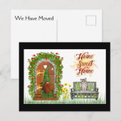 Wijziging van het Briefkaart Adres (Voorkant / Achterkant)