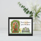 Wijziging van het Briefkaart Adres (Staand voorkant)