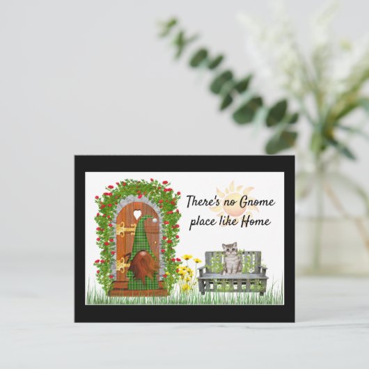 Wijziging van het Briefkaart Adres (Staand voorkant)