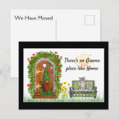 Wijziging van het Briefkaart Adres (Voorkant / Achterkant)