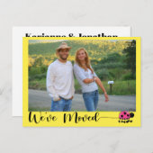 Wijziging van het Briefkaart Adres (Voorkant / Achterkant)