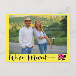 Wijziging van het Briefkaart Adres