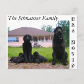 Wijziging van het Briefkaart Adres (Voorkant)