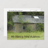 Wijziging van het Briefkaart Adres: Fixer Upper (Voorkant / Achterkant)