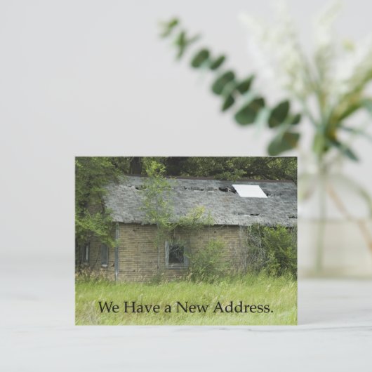 Wijziging van het Briefkaart Adres: Fixer Upper (Staand voorkant)