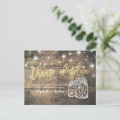 WIJZIGING VAN HET PLAN VOOR DE VERLENGING VAN POST AANKONDIGINGSKAART (Staand voorkant)