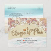 Wijziging van het plan voor het uitstellen van de aankondigingskaart (Voorkant / Achterkant)