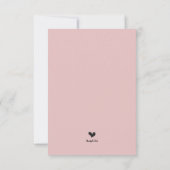 Wijziging van Plannen Aankondigingskaart Kaart (Achterkant)