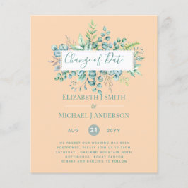 Wijziging van plannen Datum Greenery Eucalyptus Ev