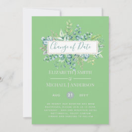 Wijziging van plannen Datum Greenery Eucalyptus Ev