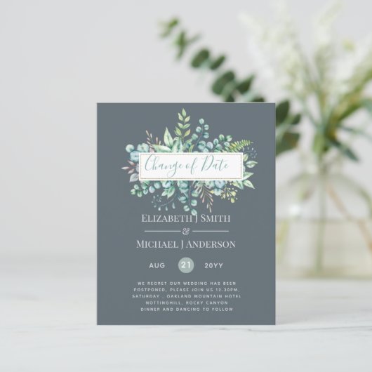 Wijziging van plannen Datum Greenery Eucalyptus Ev (Staand voorkant)