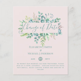 Wijziging van plannen Datum Greenery Eucalyptus Ev