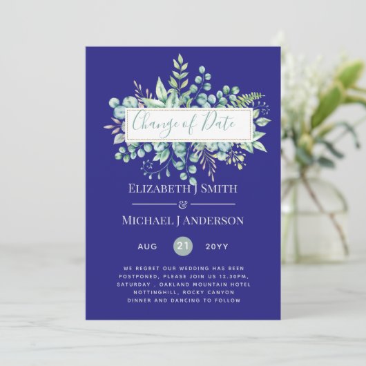 Wijziging van plannen Datum Greenery Eucalyptus Ev (Staand voorkant)