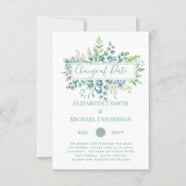 Wijziging van plannen Datum Greenery Eucalyptus Ev