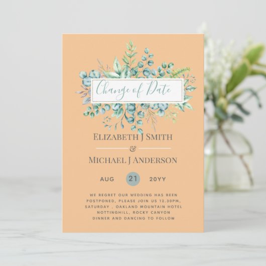 Wijziging van plannen Datum Greenery Eucalyptus Ev (Staand voorkant)