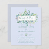 Wijziging van plannen Datum Greenery Eucalyptus Ev (Voorkant / Achterkant)