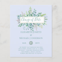 Wijziging van plannen Datum Greenery Eucalyptus Ev