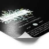 Wijziging van plannen Datum Greenery Eucalyptus Ev Foto Afdruk (Hoek)