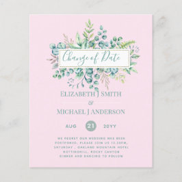 Wijziging van plannen Datum Groene decoratie Eucal