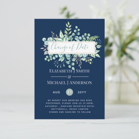 Wijziging van plannen Datum Groene decoratie Eucal (Staand voorkant)