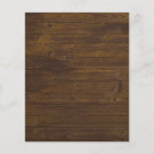 Wijziging van plannen Datum Rustic Wood Greenery E (Achterkant)