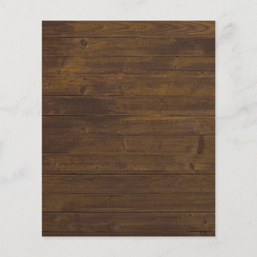 Wijziging van plannen Datum Rustic Wood Greenery E (Achterkant)