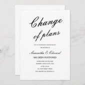 Wijziging van Plannen Kaart (Voorkant / Achterkant)