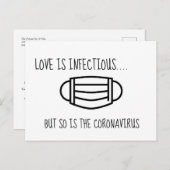 Wijziging van plannen voor uitstel of annulering h briefkaart (Voorkant / Achterkant)