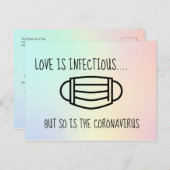 Wijziging van plannen voor uitstel of annulering v briefkaart (Voorkant / Achterkant)