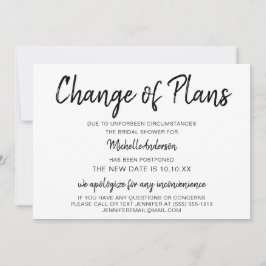 Wijziging Vrijgezellenfeest plannen