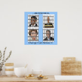 Wijziging waar ik in kan geloven poster (Keuken)