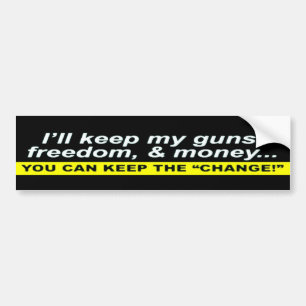 Wijzigingen behouden 1 bumpersticker