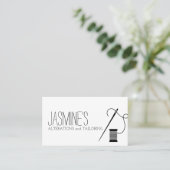 Wijzigingen en aanpassingen visitekaartje (Staand voorkant)