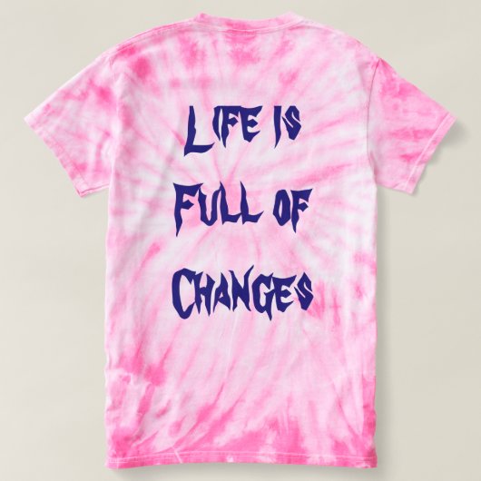 Wijzigingen T-shirt (Design achterkant)