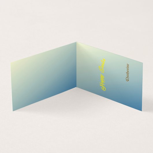 wijzigingstabel Gevouwen Kaart Paasthema (Binnen)