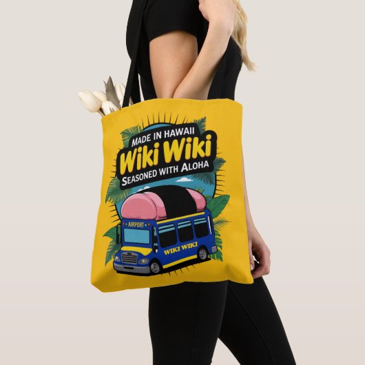 Wiki Wiki Airport Shuttle Tote Bag (Dichtbij)