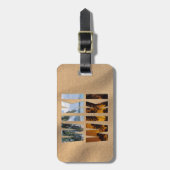 Wiki Wiki Hawaiian Expression Beach Bagagelabels (Voorkant verticaal)