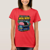 Wiki-Wiki Honolulu Airport Bus T-shirt (Voorkant)
